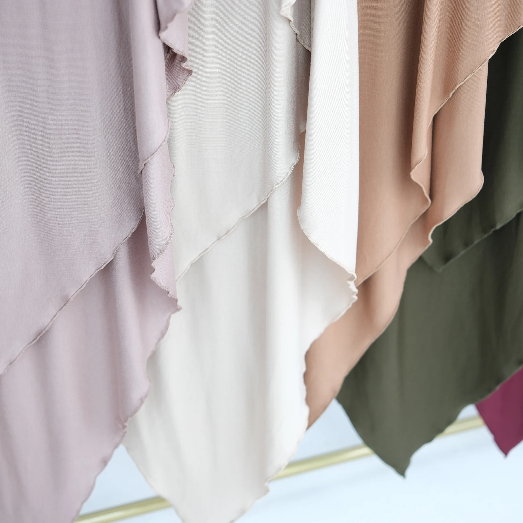 Удлиненный эластичный хиджаб Хиimar для мусульманских женщин повязка на голову с