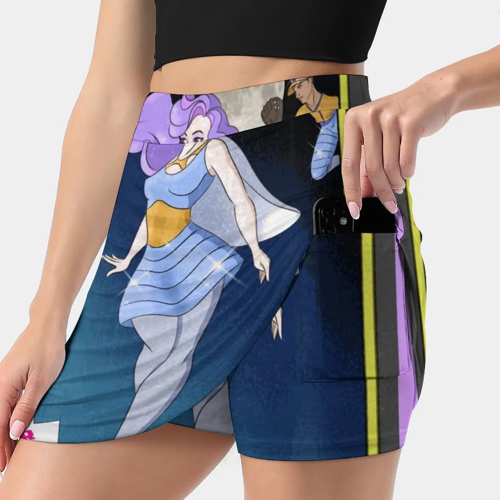 

Interplanet Janet Korean Fashion Skirt Summer Skirts For Women Light Proof Trouser Skirt Americana School House American 1978