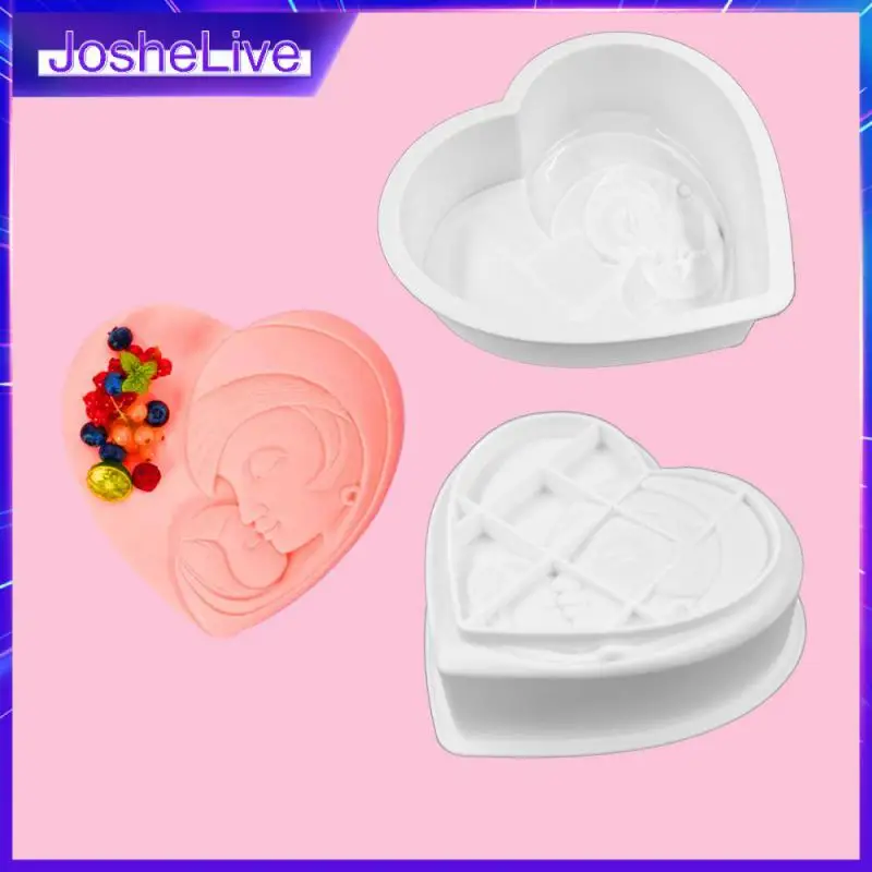 

Diy Baked Dessert Cake Mold Mothers Day French Dessert Birthday Cake Mu Si Mold Diy Cake Baking Mousse Mold Mold Heart
