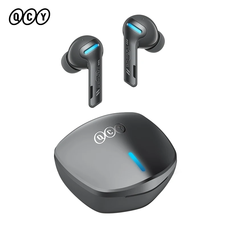 

QCY G1 Gaming Earbuds 45ms Low Latency Headphone Stereo Sound Positioning TWS V5.2 Bluetooth Earphone 4 Mic+ENC Wireless Headset