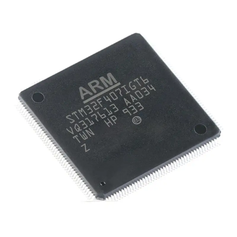 

STM32F407IGT6 LQFP - 176 32-разрядный микропроцессор, новая модель