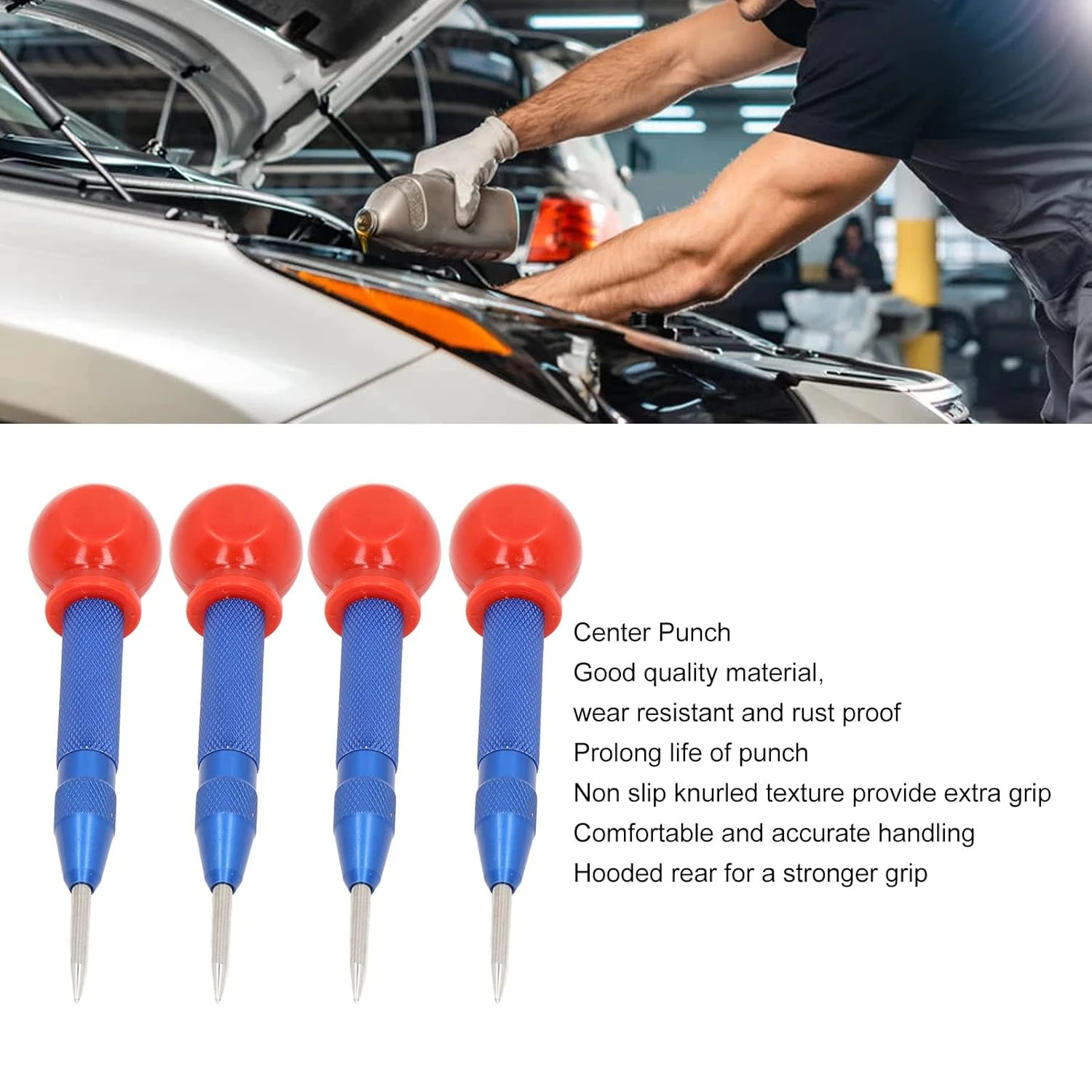 Высококачественный регулируемый синий автоматический центральный пуансон для