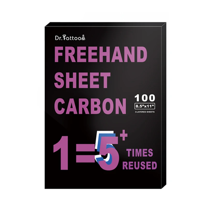 

New Technology Freehand Writing Transfer Paper For Tattoo Stencil 5 Times Reused Thin Line Not Become Fat 20pcs 100pcs Spirit