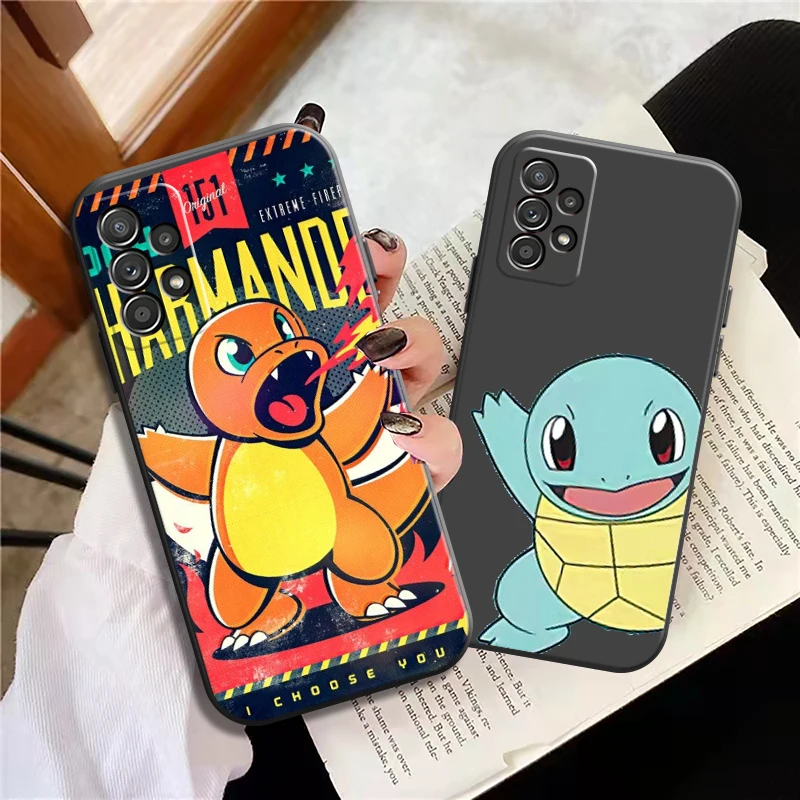 

Pokemon Pikachu Phone Cases For Samsung Galaxy S20 FE S20 Lite S8 Plus S9 Plus S10 S10E S10 Lite M11 M12 Coque Soft TPU Funda