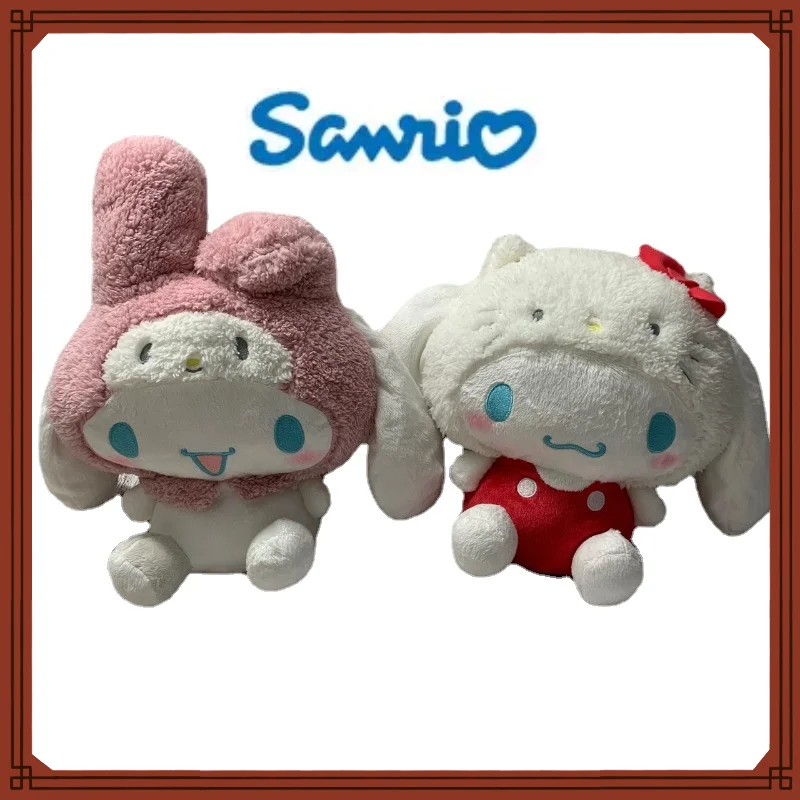 

Sanrio MyMelody Hellokitty Dress Up Cute Plush Doll Super Soft Children's Comforting Toy Birthday Gift Christmas Gift