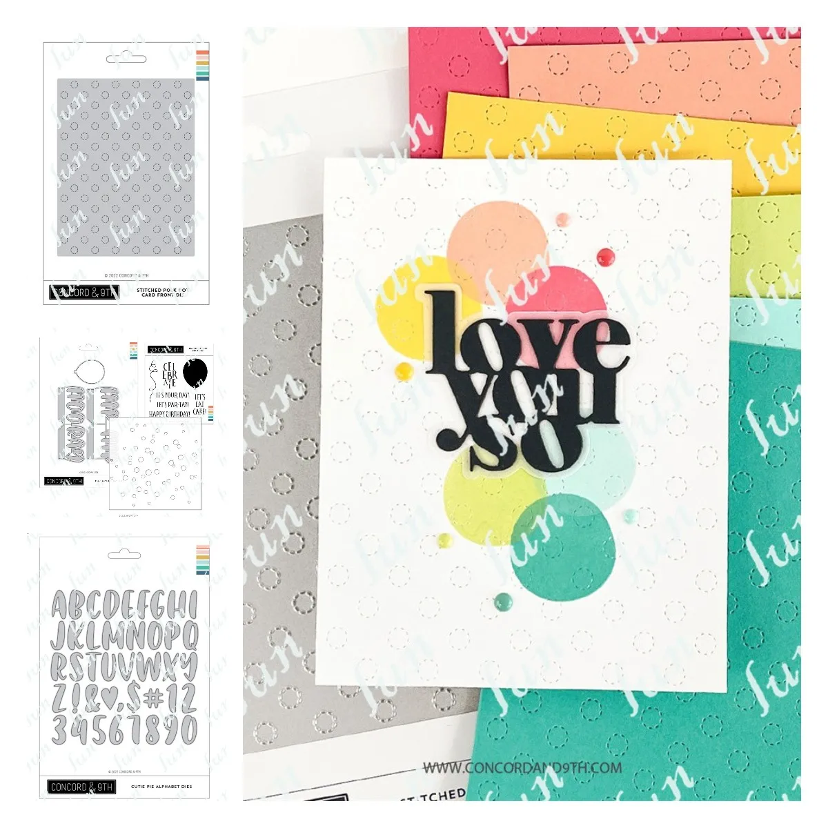 

26 Alphabet Phone Number Polka Dot Card Background Decor Metal Cutting Dies Clear Stamps Stencil Set Diy Scrapbooking Paper Card