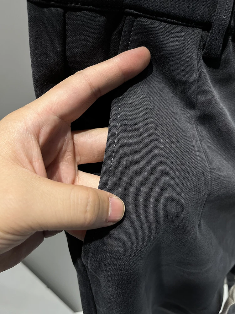 Осенне-зимняя медная амиачная проволока! Мужские повседневные брюки Прямые