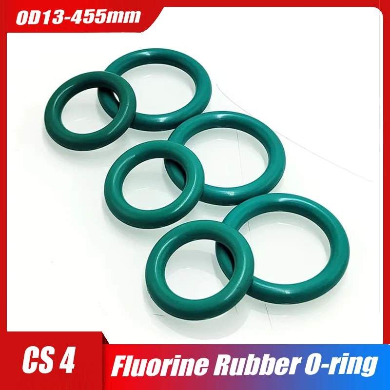 

Зеленое уплотнительное кольцо из фторопласта CS 4 мм