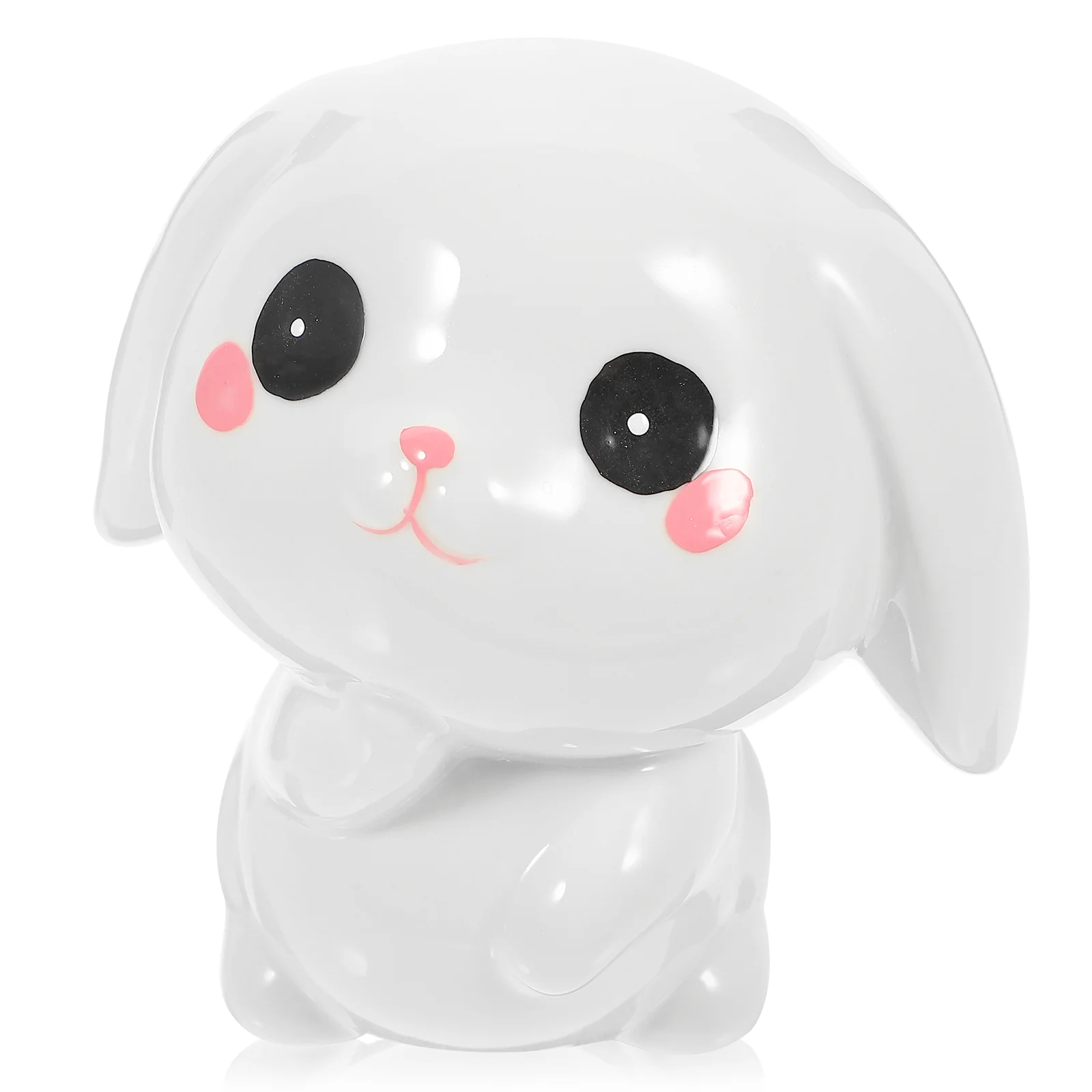 

Bank Money Piggy Rabbit Bunnysaving Box Chinese Animal Ceramic Jar Figurine Kids Big Sculpture Statue Zodiac Year Gift New Cute