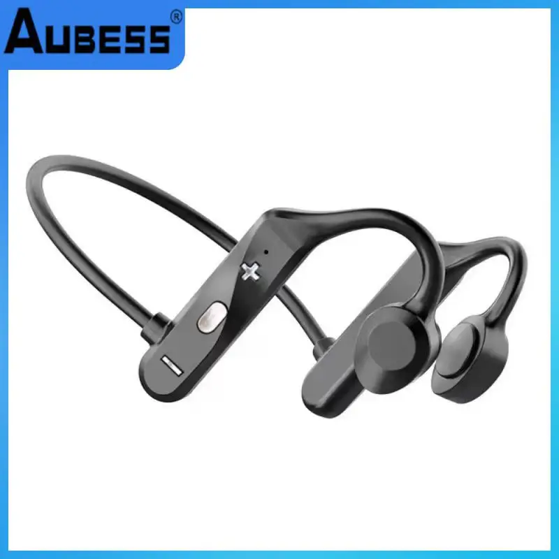 

KS69 Wireless Headset Bluetooth 5.2 Bone Conduction Neckband Headphone IPX5 Waterproof Sport Earphones TWS HiFi Earbuds With Mic