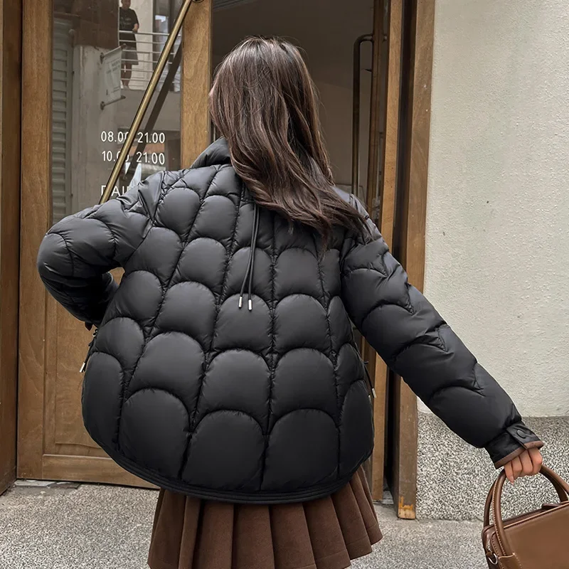 Женское зимнее пальто куртка для девочек парки хлопковая новая свободного