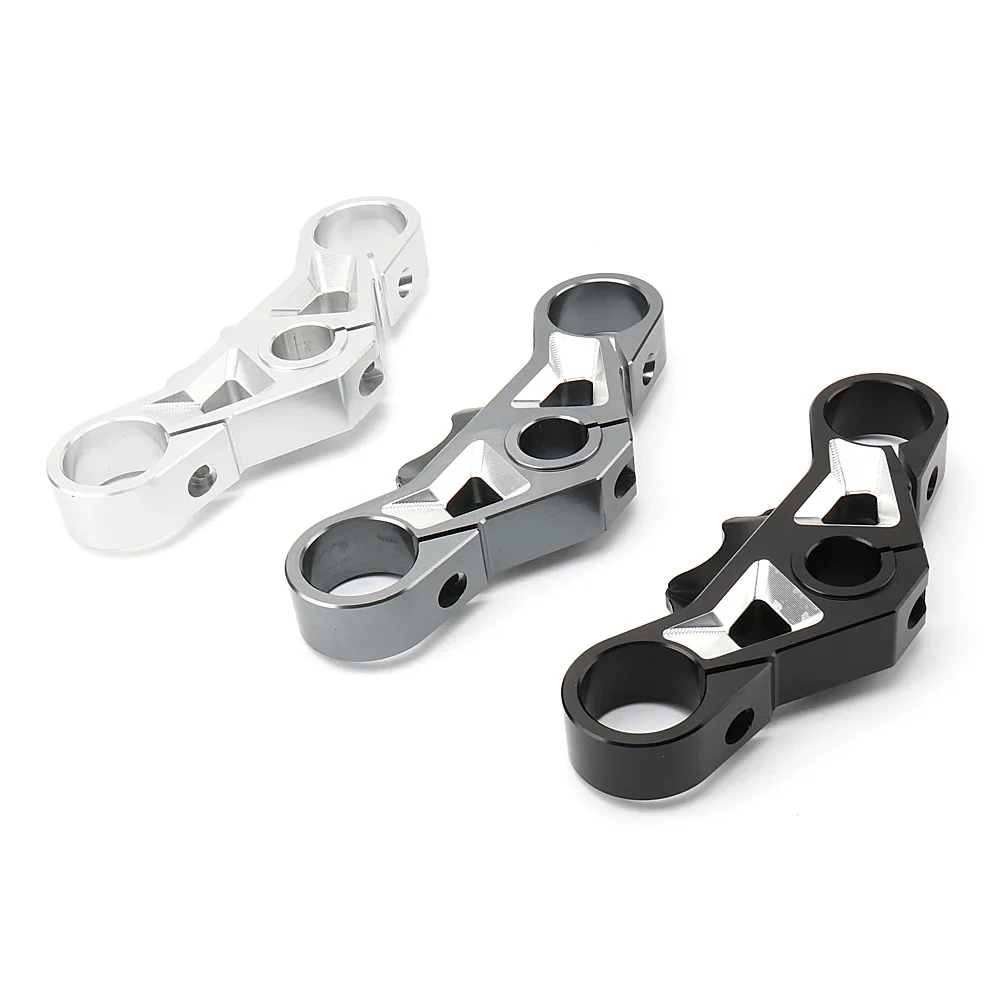 Алюминиевая передняя вилка для мотоцикла с ЧПУ понижения трех деревьев передний