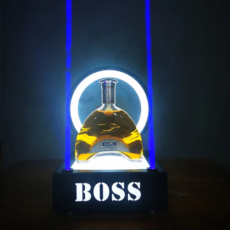 Led зеленая лазерная Подставка под бутылки шампанского