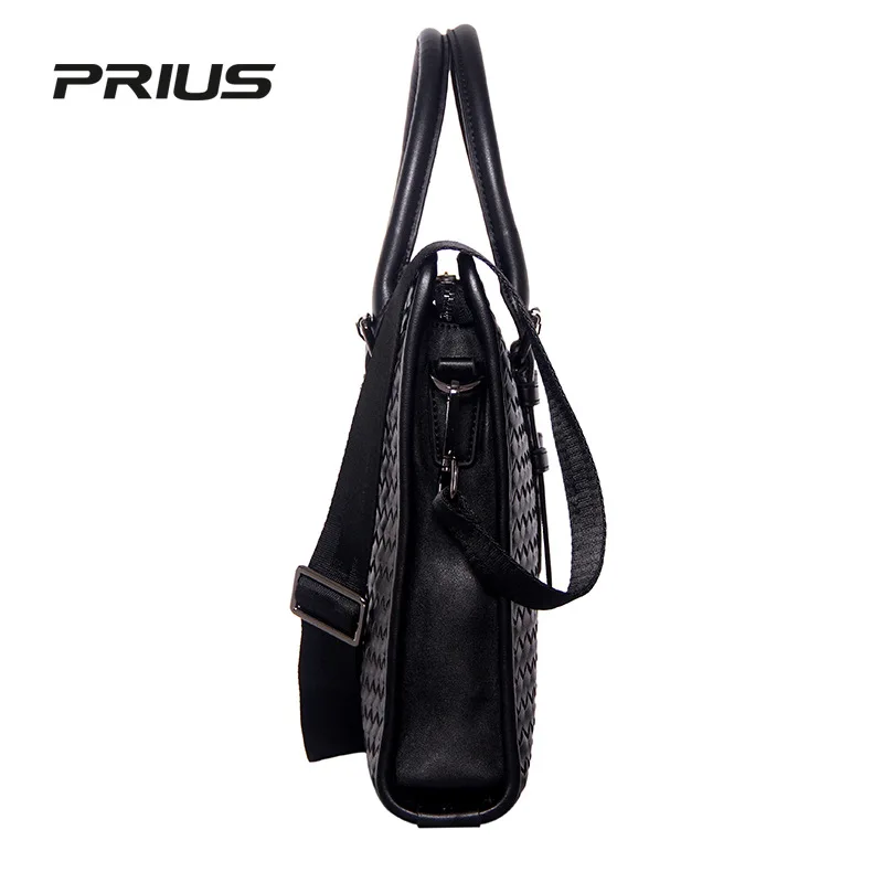 100%  Genuine Leather Men Briefcase Bag Business Handbag Male Laptop Shoulder Bags Tote Computer Natural Skin Men Briefcase