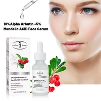 aichun 30ml 10alphaarbutin 5mandelic acid face serum arbutin skin brightening whitening essence liquid anti acne face essence