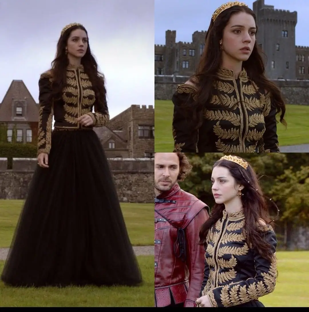 Женское готическое платье в стиле стимпанк милитари роскошное модное