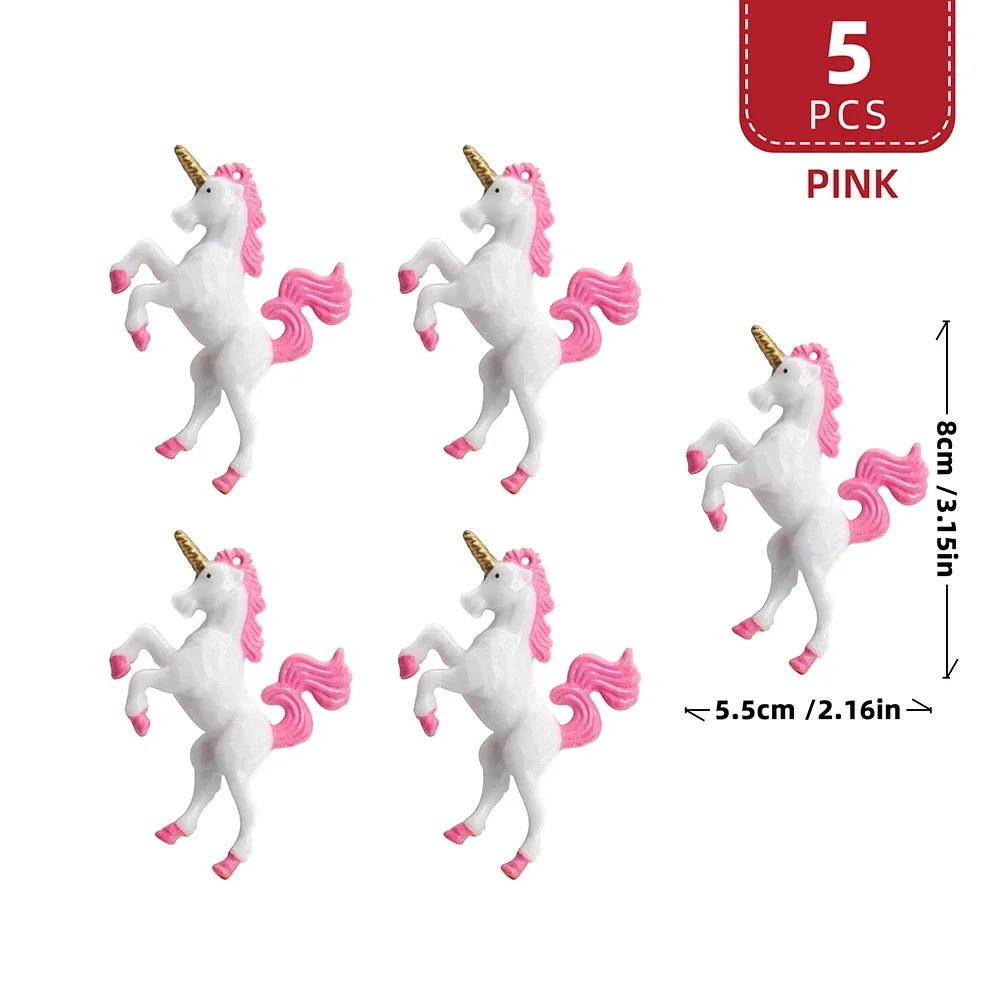 

5 шт. подвесных украшений для ёлки Пегас, единорог