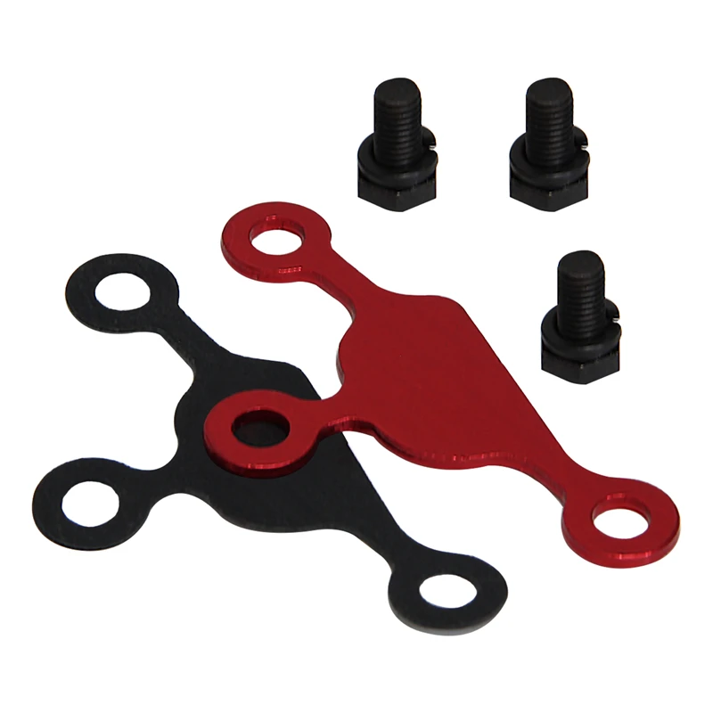 Блок EGR, удаленная пластина, блокировщик прокладок, подходит для Nissan 240SX 91-98 KA24DE, черный/красный