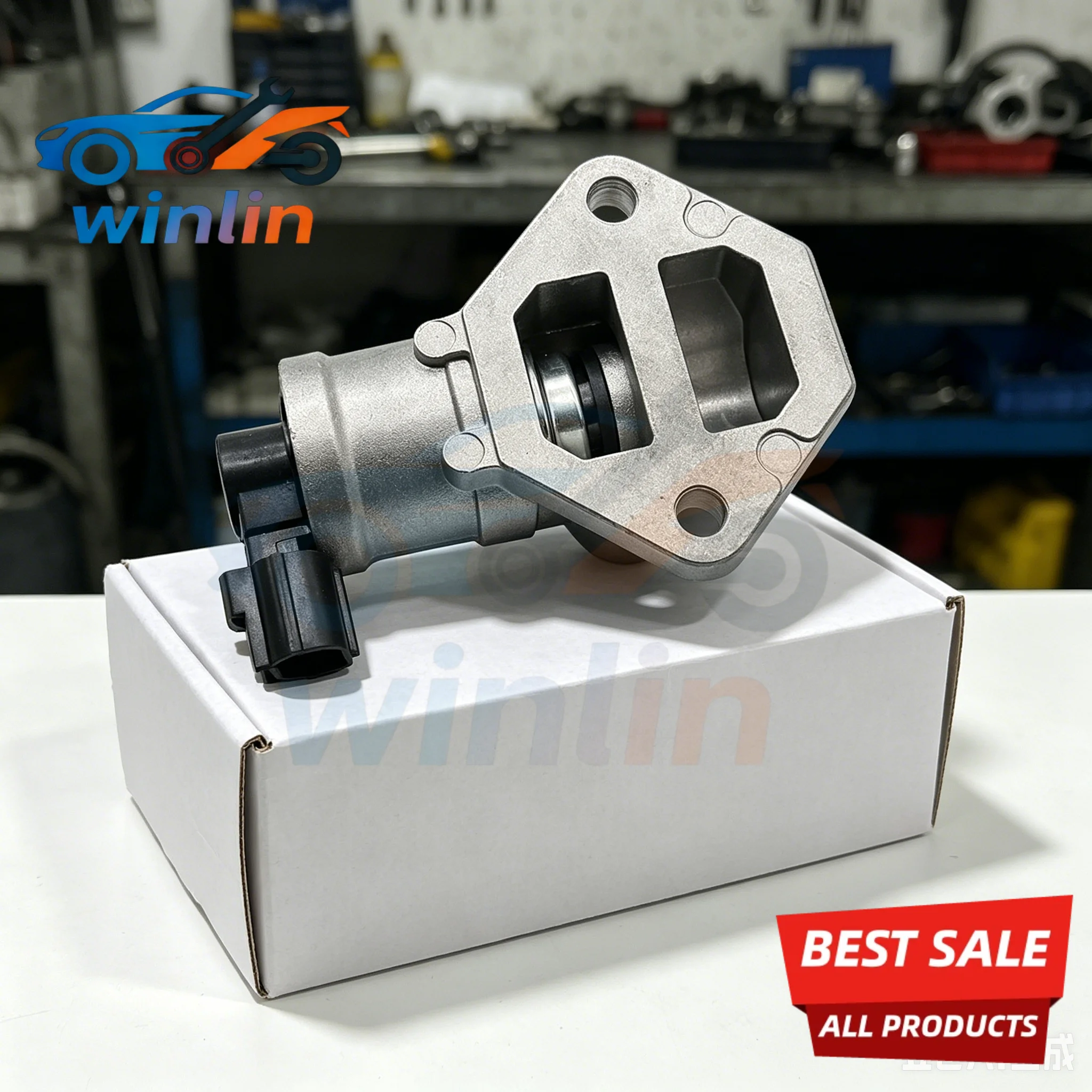 Фото Клапан регулировки холостого хода OEM 2L5E-9F715-BA IAC IACV для Mazda B4000, Ford Ranger, Explorer Sport, высокое качество №1