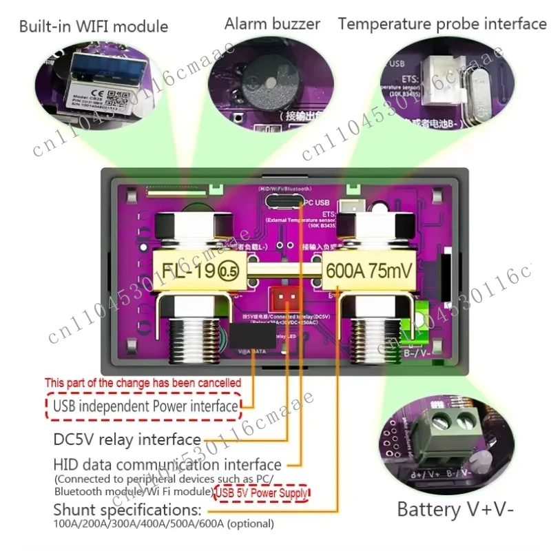 Фото ATORCH 0-420Volt Tuya WiFi Интеллектуальный тестер обнаружения емкости литиевой батареи DC Цифровой дисплей Ток Напряжение Кулон №2