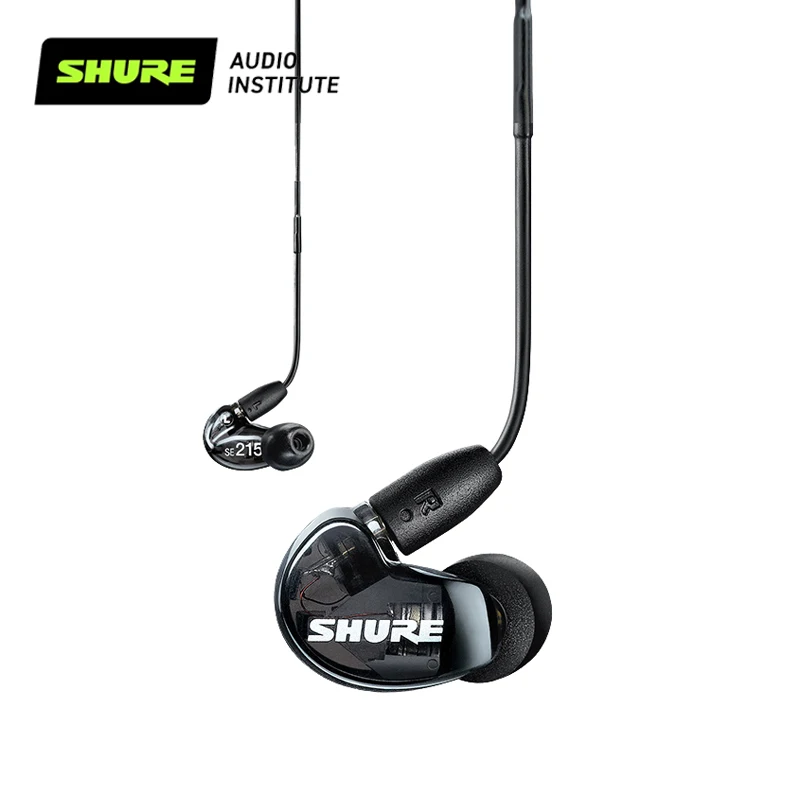 

Shure SE215 In-Ear Earphones Monitor NO Bluetooth Headphones Soundproof Detachable Wire-controlled HiFi Sports Earplugs wireless