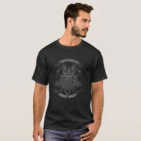 viking motif with the saying valhalla must wait t shirt short sleeve 100 cotton casual t shirts loose top size s 3xl