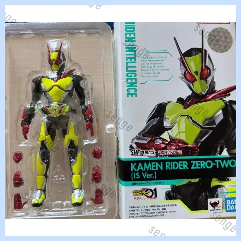 Фото Оригинальный товар: Bandai SHF Sougen Kamen Rider 02 Iz Ver. IS Ver. Коллекционная фигурка Камен Райдер 01 для демонстрации, подарок №3