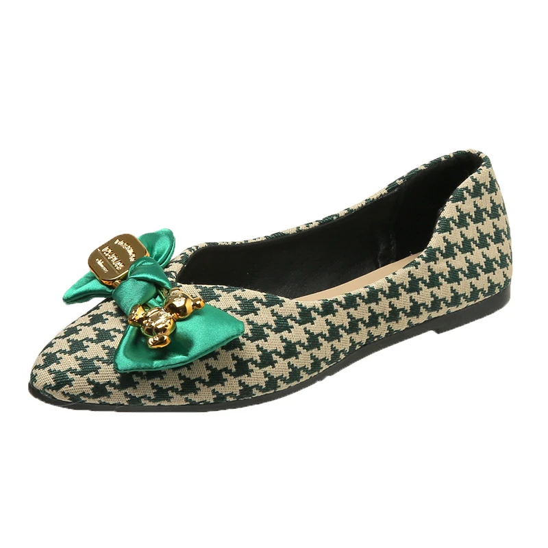 

Женские повседневные туфли с острым носком, модные женские слипоны, прогулочная обувь, женские лоферы больших размеров, для улицы, 2023