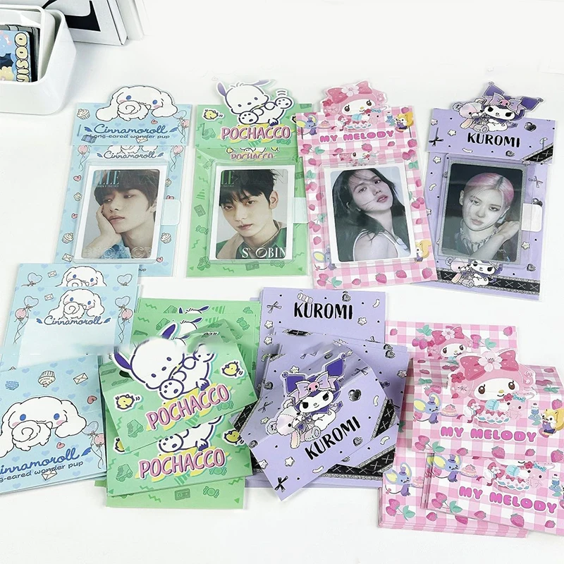 

10pcs/lot Kawaii Cartoon Paper Card Back Protective Packaging Gift DIY Material Card Head Art Supplies Students Stationery