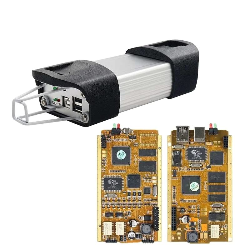 Диагностический сканер Can Clip V207 для Renault, полный чип CYPRESS AN2131QC AN2135SC, диагностический интерфейс