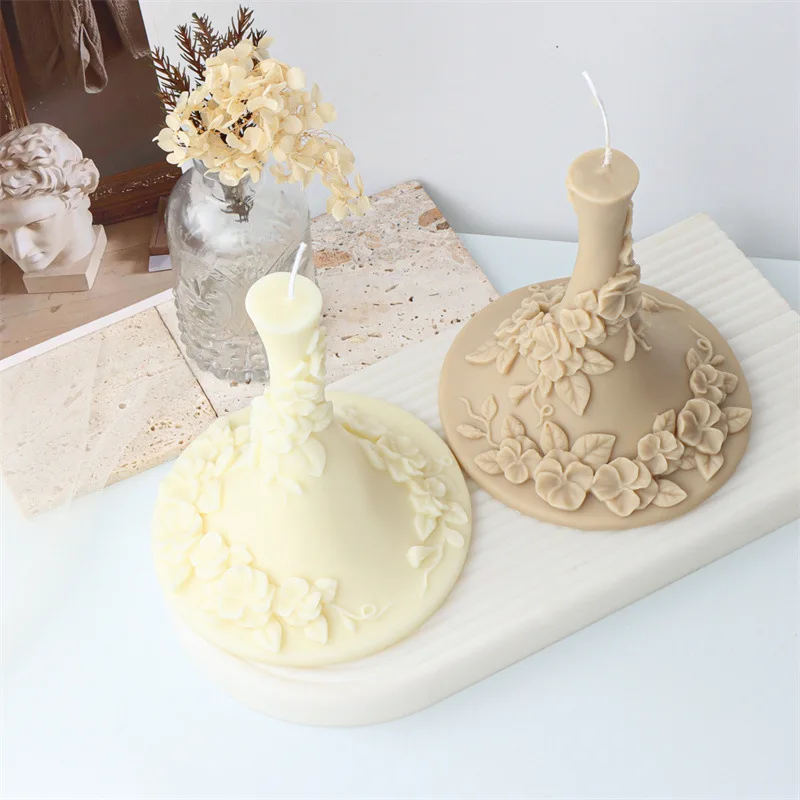 Силиконовая форма в виде цветов винограда свечи для украшения шоколада ручной