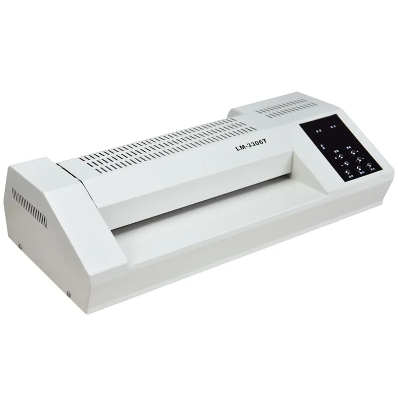 

Photo Laminating machine 6Rubber Rollers A3 Commercial large plastic sealing machine LM-3306T high-speed plastic molding machine