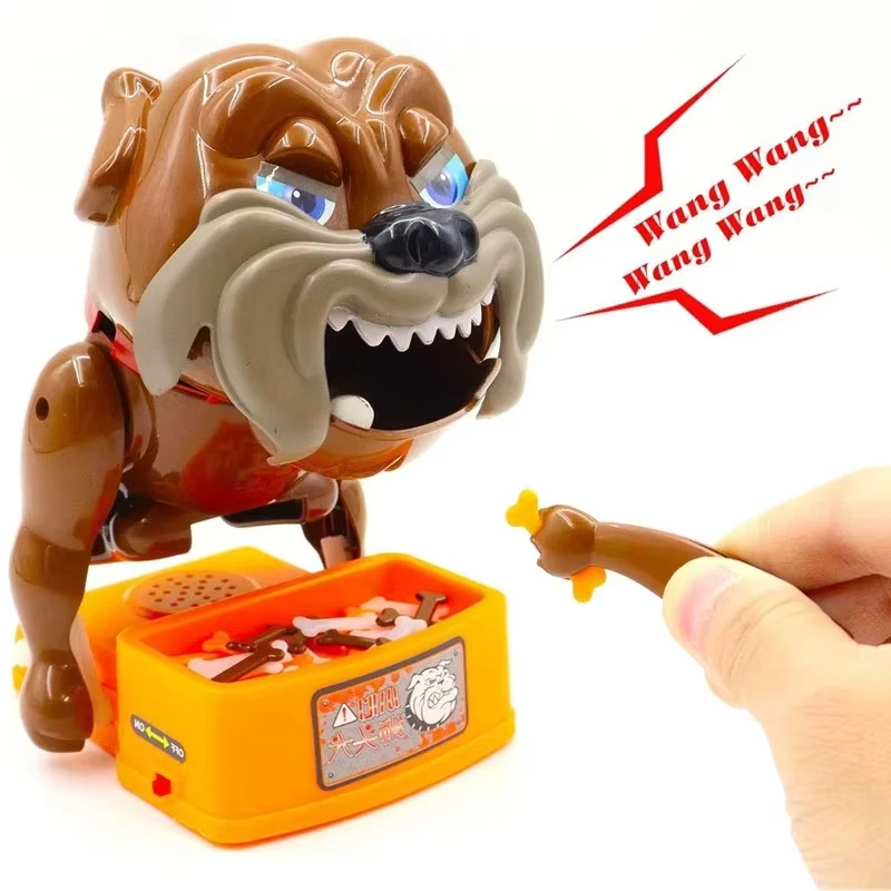 Забавная хитрая игрушка Bad Dog Gnaw Bone Настольная игра Остерегайтесь собаки Не