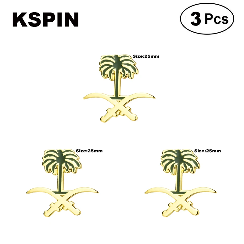 

Green Coconut Tree Lapel Pin Brooches Pins Flag badge Brooch Badges