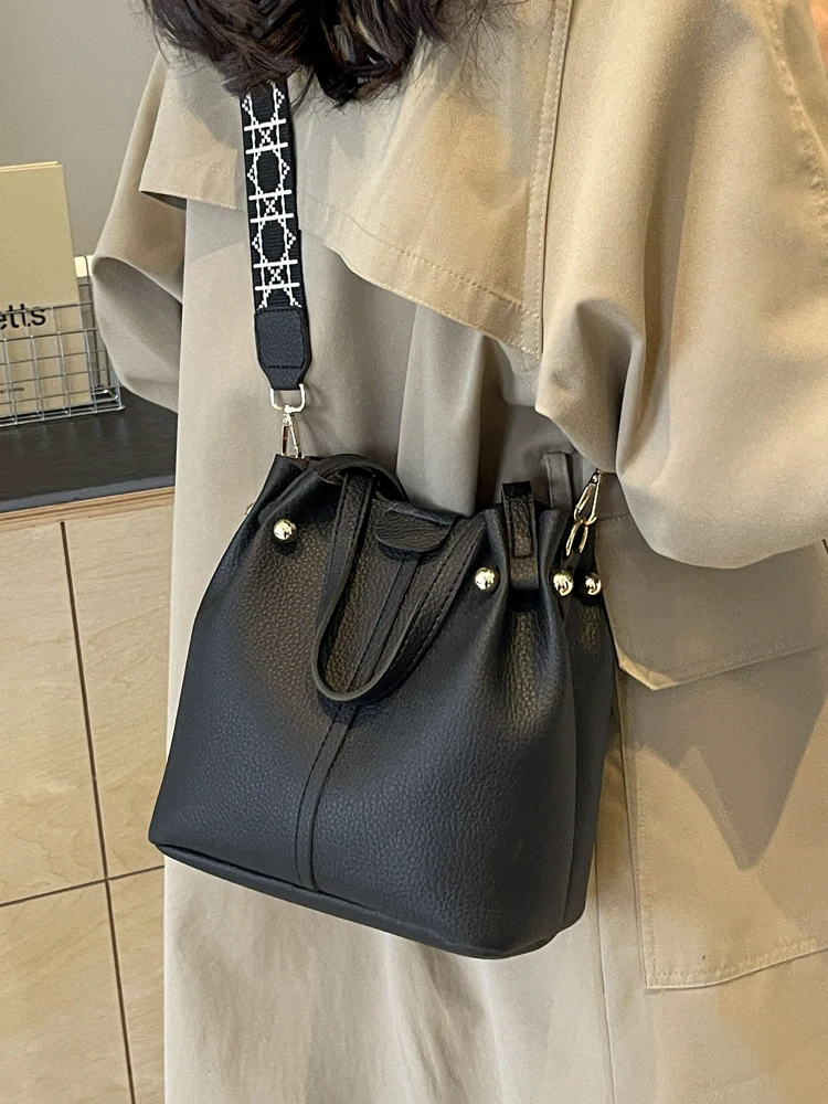 Шикарная сумка через плечо из искусственной кожи для женщин новая Универсальная