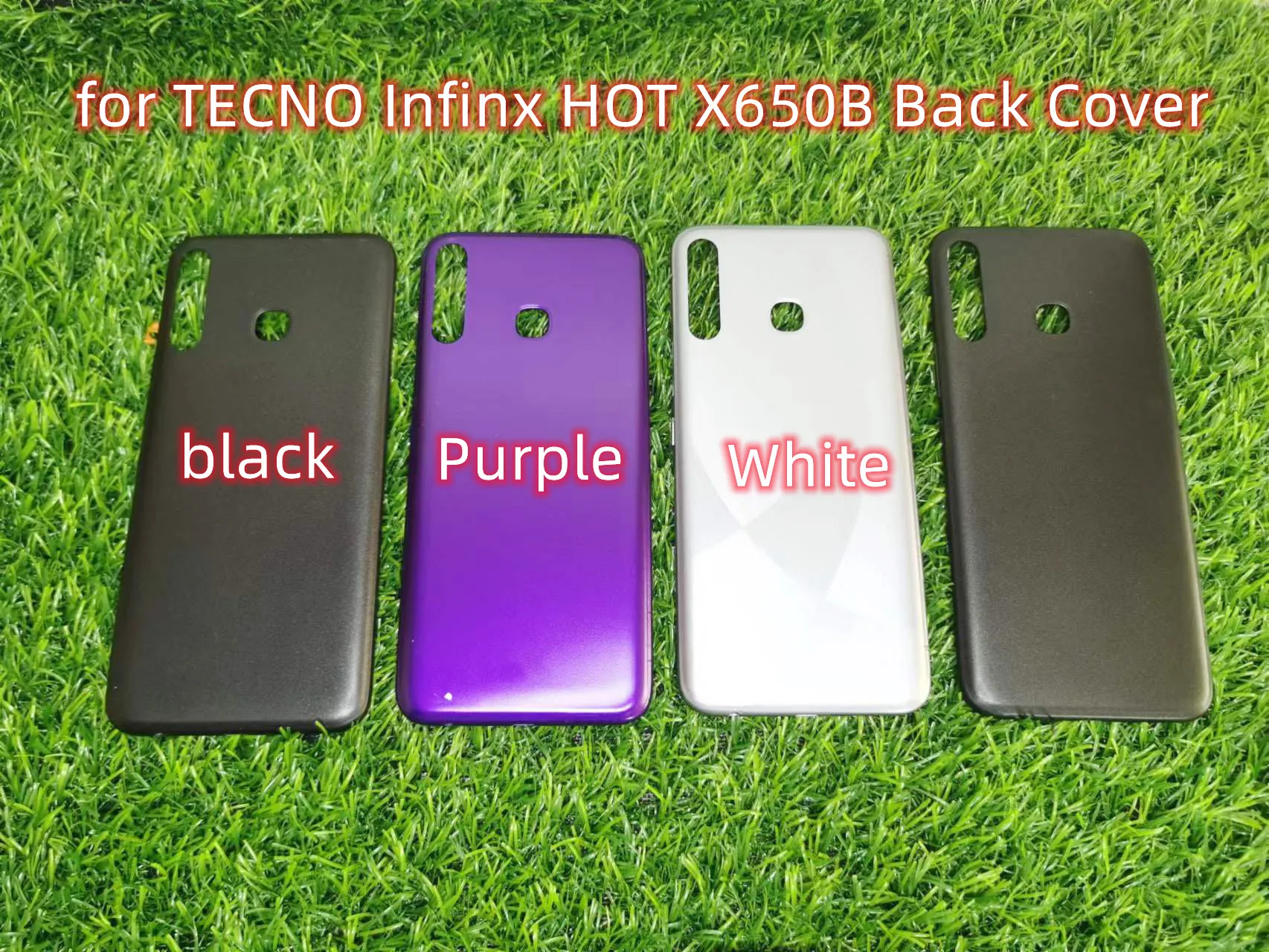 

10pcs Battery Enclosure Door for TECNO Infinix HOT X650B Back Cover Battery Cover Replacement for TECNO Infinix HOT X650B Back C