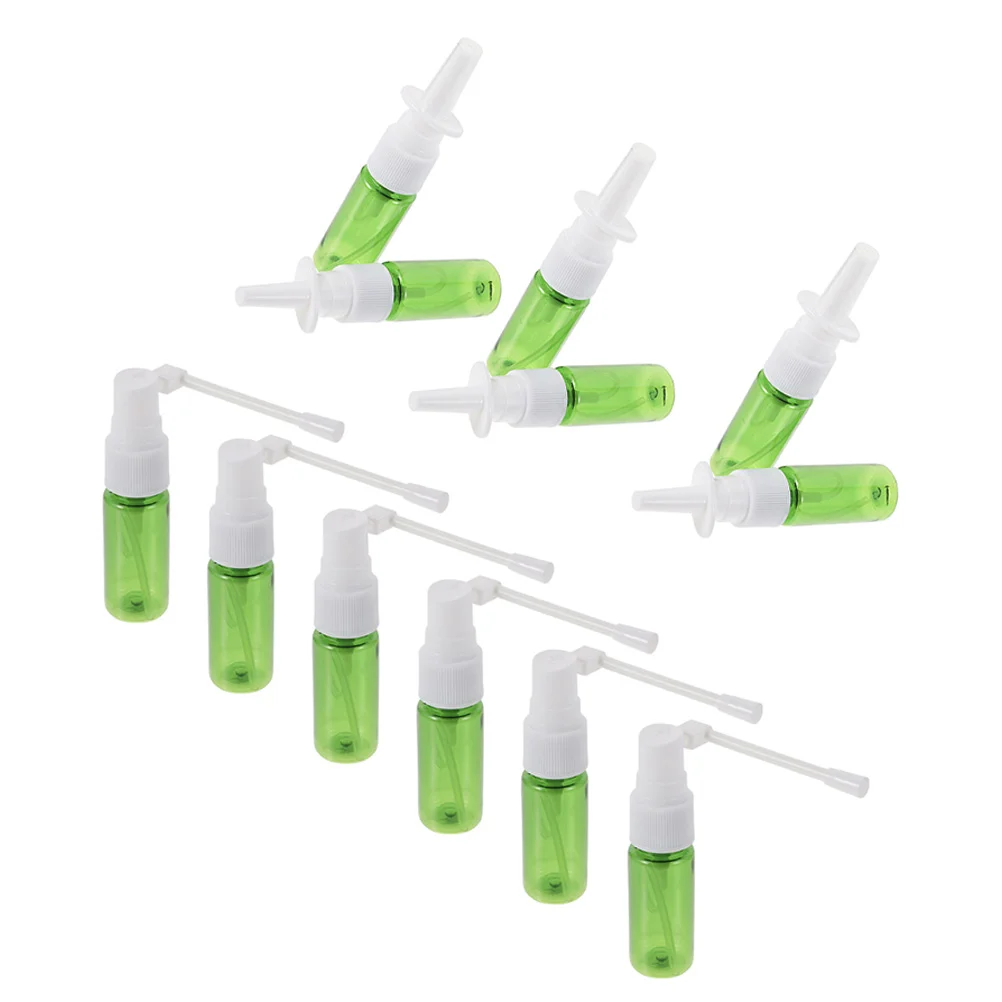 

Nasal Spray Bottle Nose Bottles Empty Pump Saline Dispenser Mist Drops Vials Sprayer