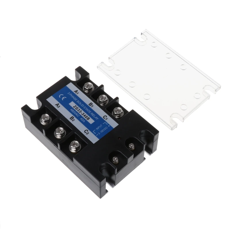 ZG33-340B 40A DC Control AC трехфазное твердотельное реле Модуль SSR