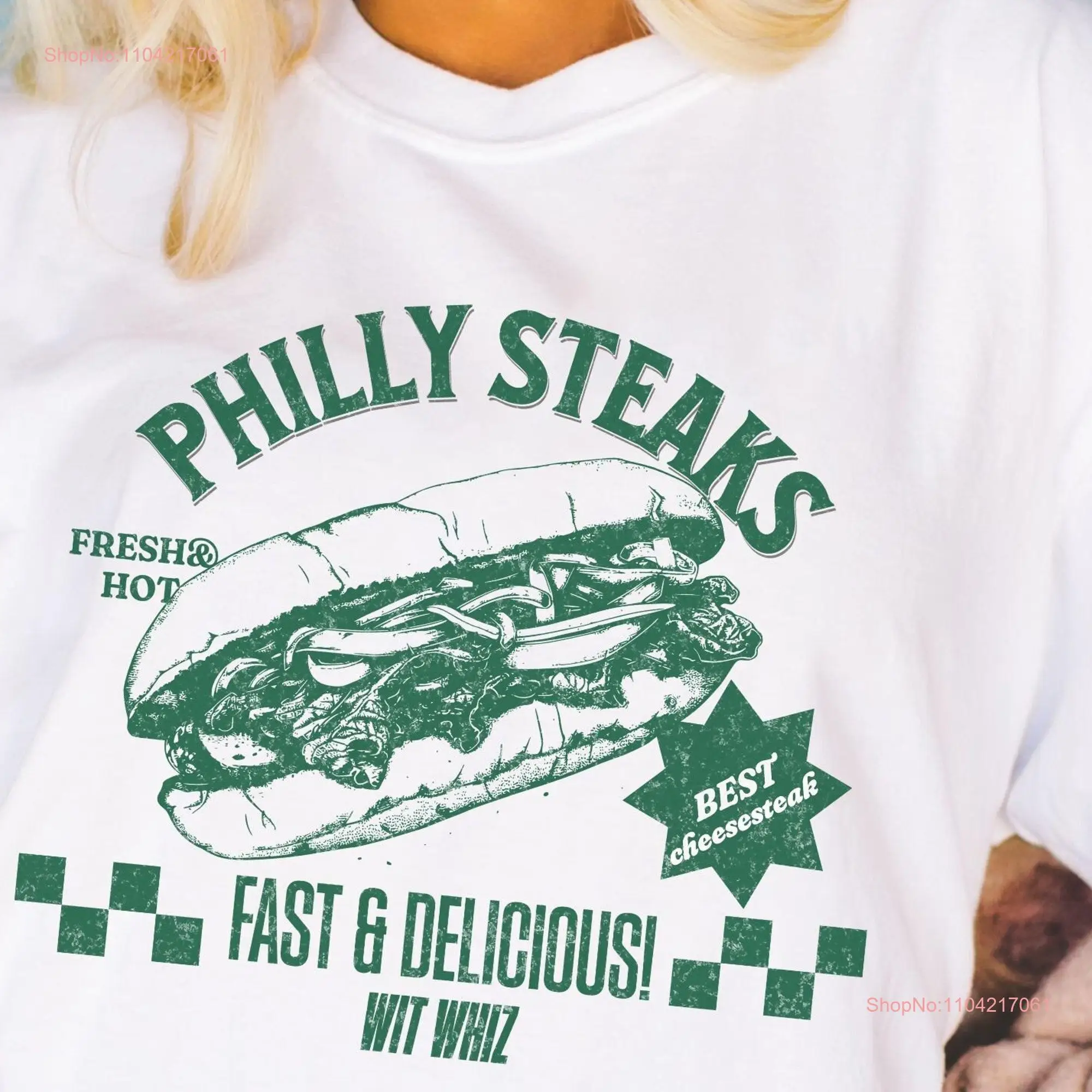 Футболка Philly Cheesesteak Hogie Lover Chef винтажная эстетичная комфортная цвета для Foodie