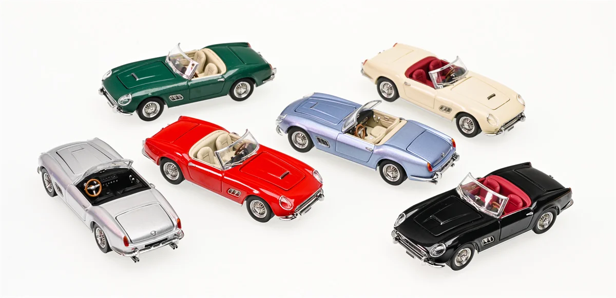 Модель автомобиля под давлением GFCC 1:64 250 California SWB 1960