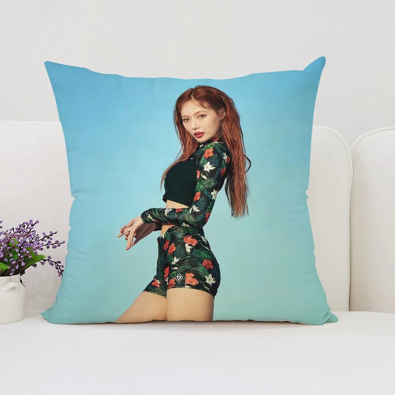 

Cushion Cover 45*45 Kim Hyun A Throw Pillow Covers for Bed Pillows Pillowcase Decorative Pillowcases 50x50 Car Decoration Sofa