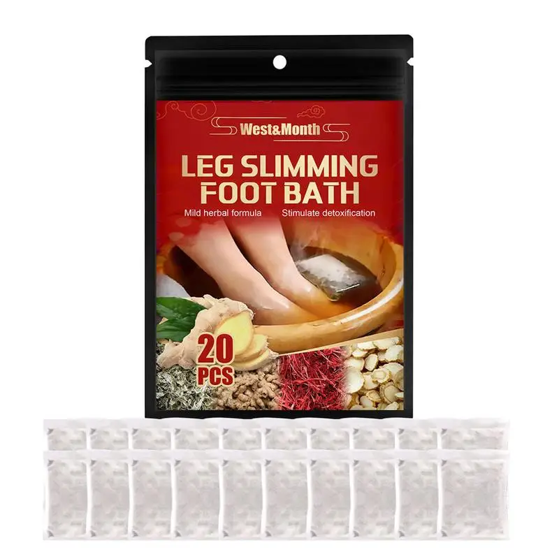 

Natural Herbal Foot Soak Lymphatic Drainage Ginger Foot Care Leg Slimming Foot Bath Sleep Improve And Immunity Strengthen Foot