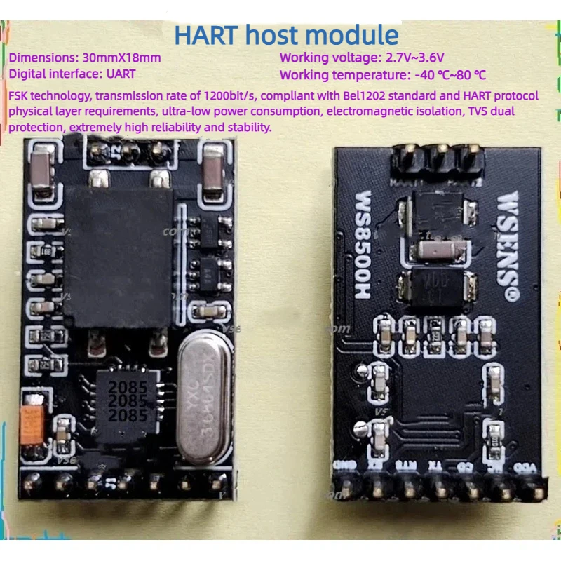 

Хост-модуль HART 8500 Чип Протокол HART Электромагнитная изоляция Модем HART MODEM