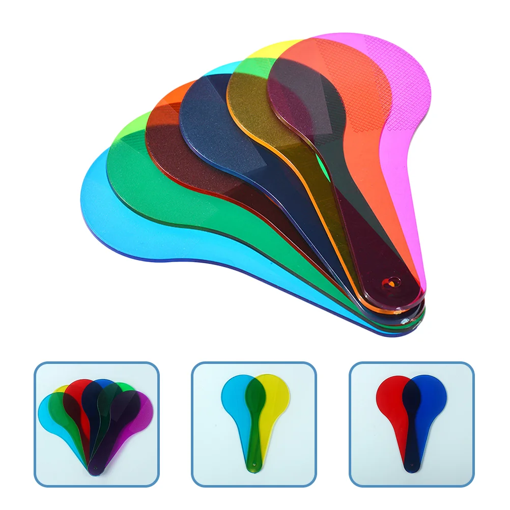 

Color Paddles Learningfilter Fun Educational Preschool Experiments Kids Instrument Teachinglight Colored Lighting Correction