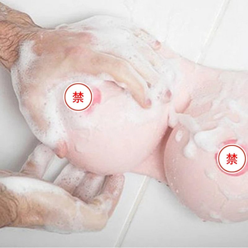 

Creative Manual Soap Dispenser Silicone, Kitchen Bathroom Wall Mounted Breast Soap Sanitizer Dispenser for Lotion, Shampoo, Gel