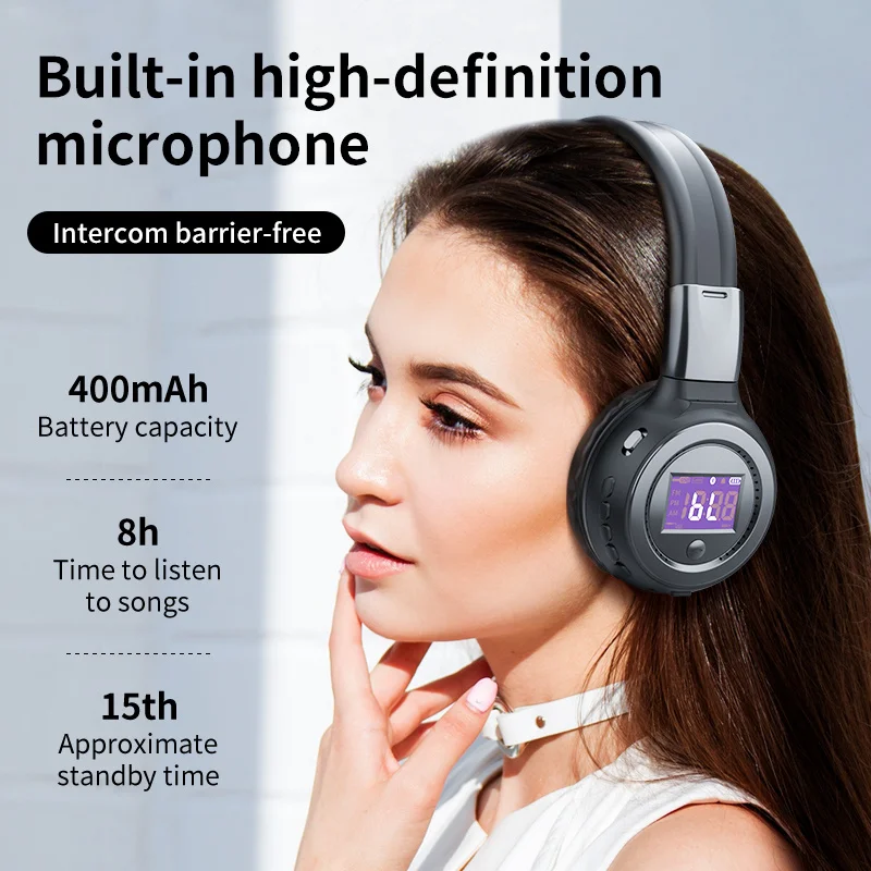 Беспроводные наушники B570 Bluetooth-наушники с шумоподавлением стерео гарнитура