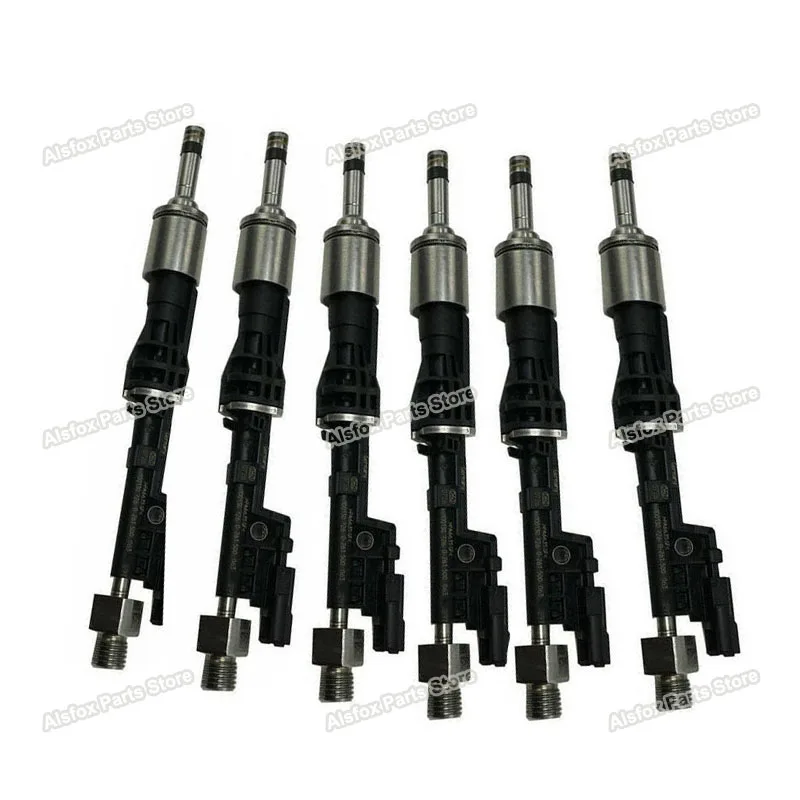 6 шт. форсунки топливной для BMW E82 E88 E90 E92 E93 F10 X1 X3 X5 X6 535i 335i 13537568607