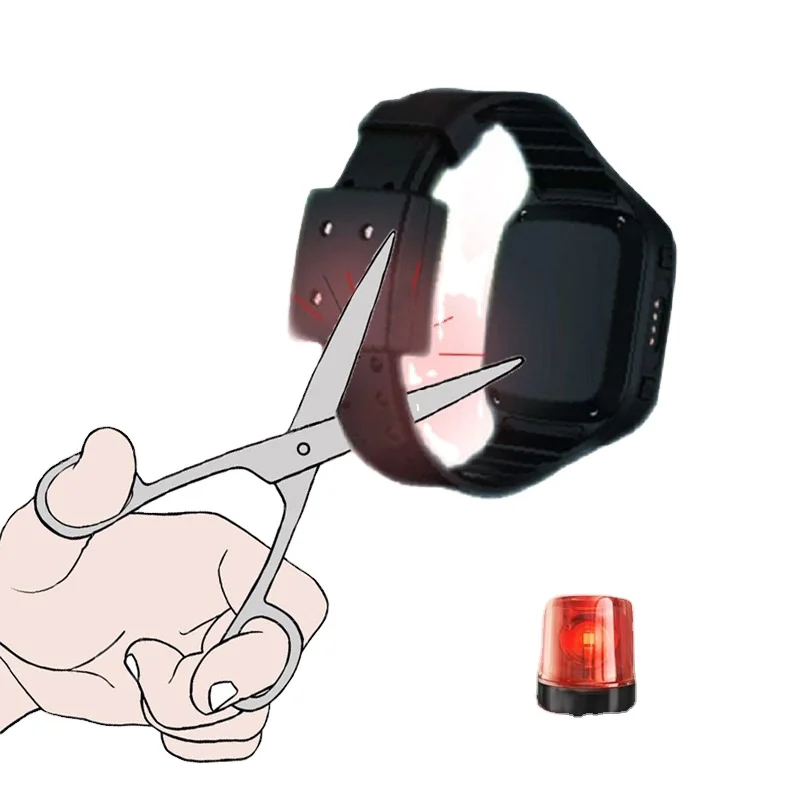 

High Quality Bracelet Parolee Tamper-proof Smart Adult Watch GPS Tracker