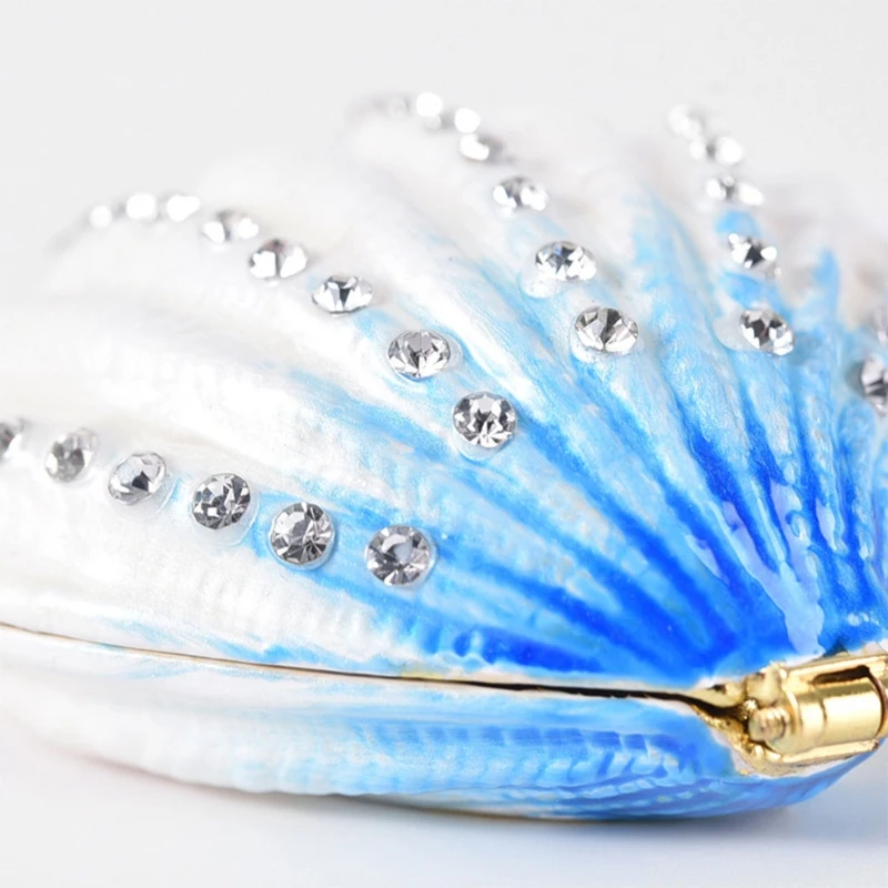 

Jewelry Box Special Sea for Shell Design Unique Gift for Home Decor Novelty Birthday Gifts Classic Ornaments Handmade Bo Y08E