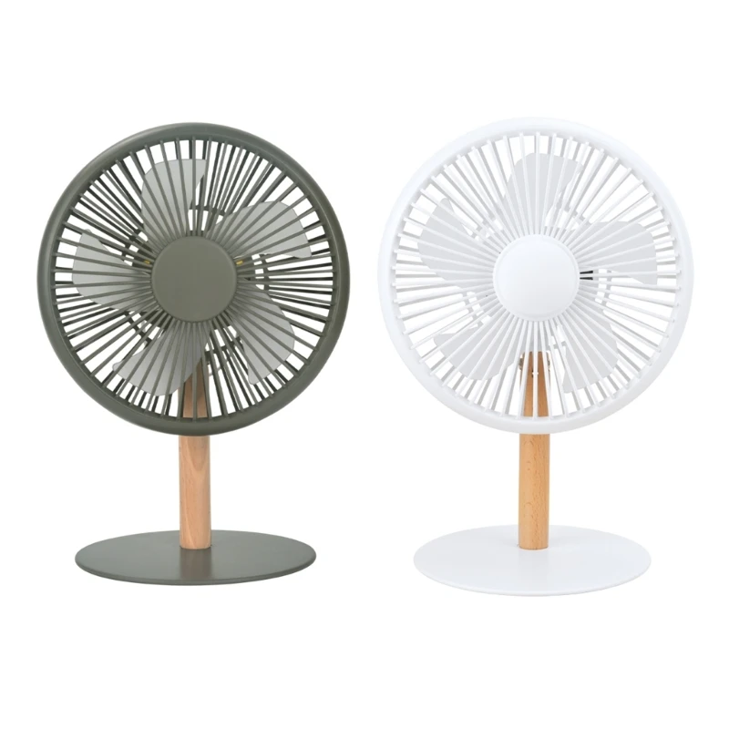 

Y5GE 2000mAh Camping Fan with Hanging Hook and Bright LED Light for Nighttime Use